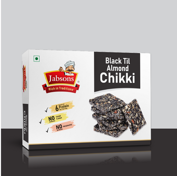 Black Til & Almond Chikki