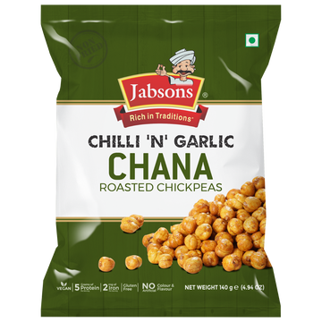 Chilli Garlic Roasted Chana