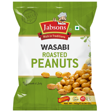 Wasabi Roasted Peanuts