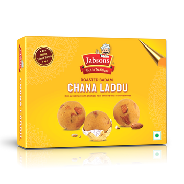 Roasted Badam Chana Laddu