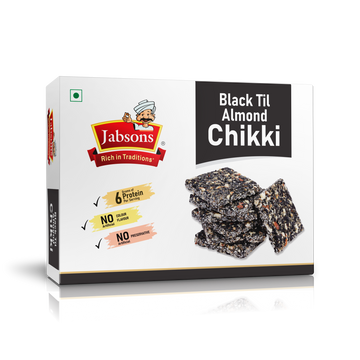 Black Til & Almond Chikki