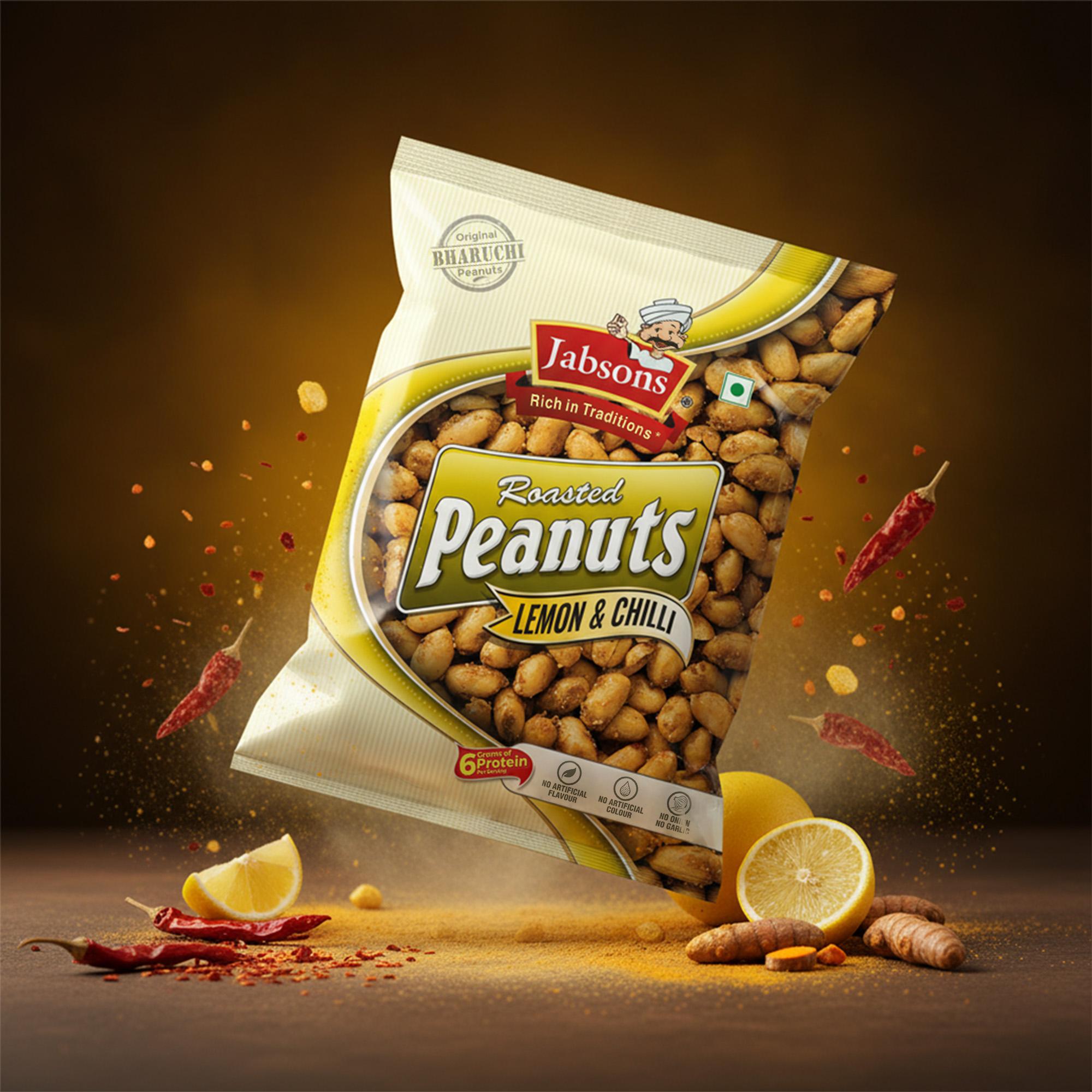 Lemon Chilli Roasted Peanuts