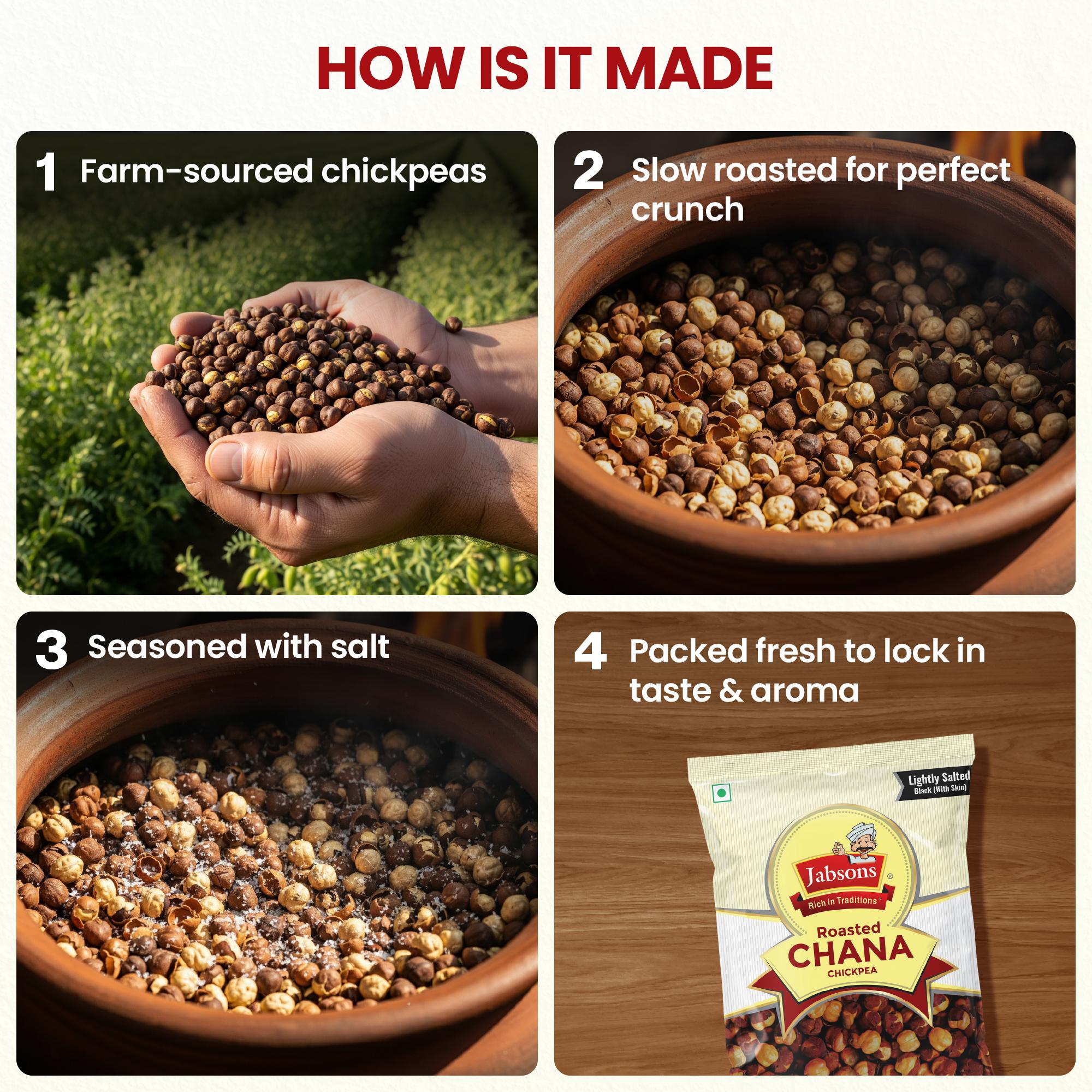 Black Salted Roasted Chana