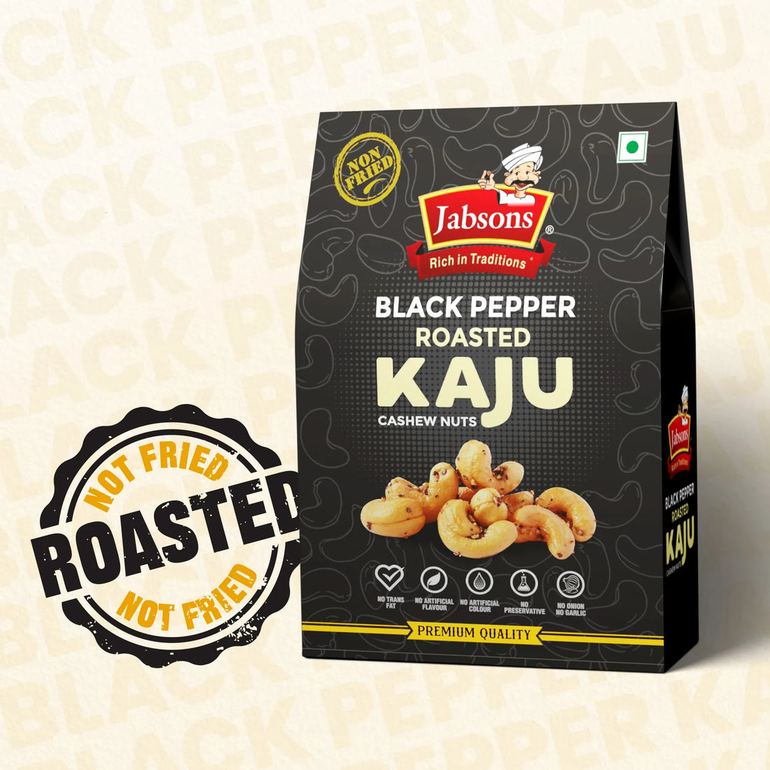 Black pepper roasted kaju 