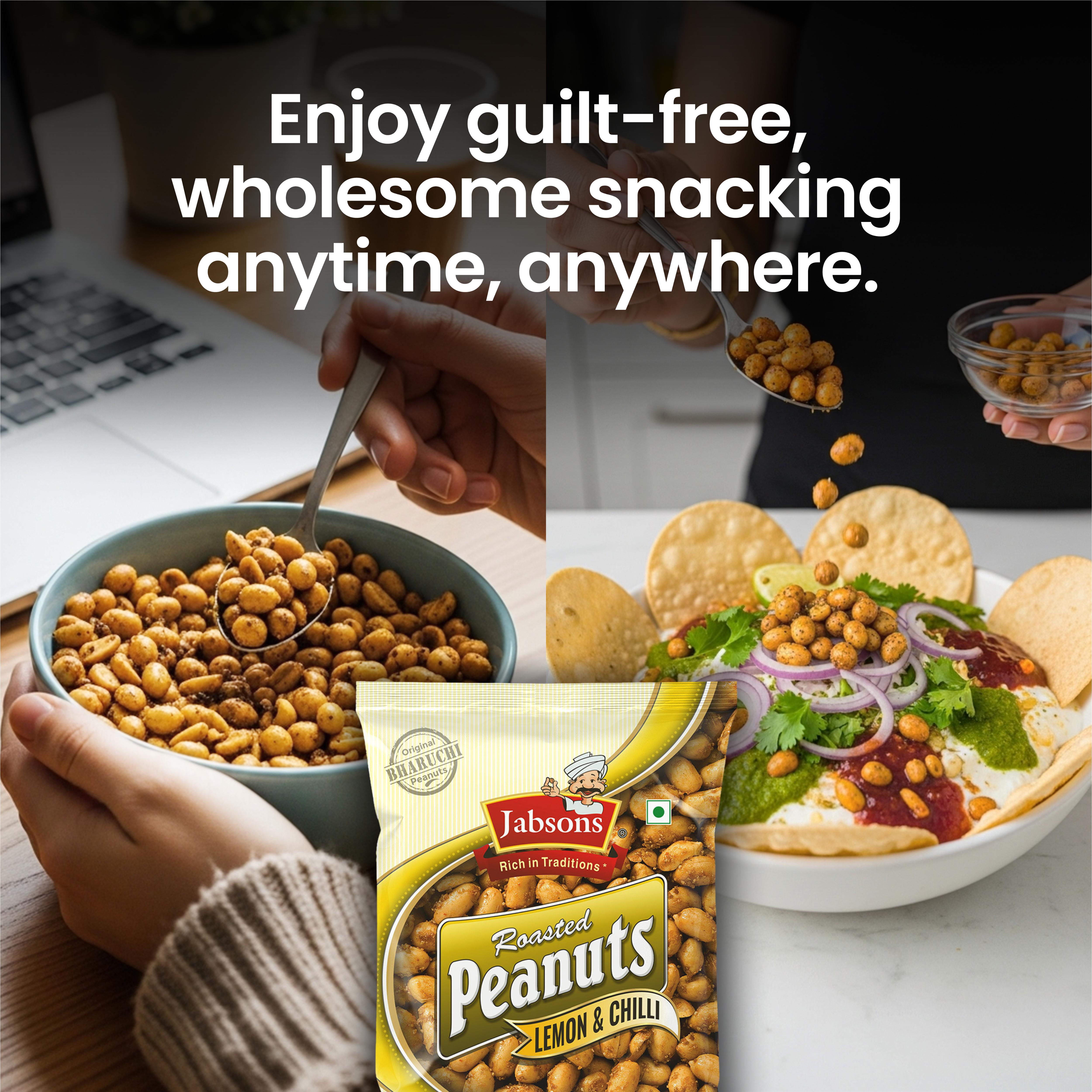 Lemon Chilli Roasted Peanuts