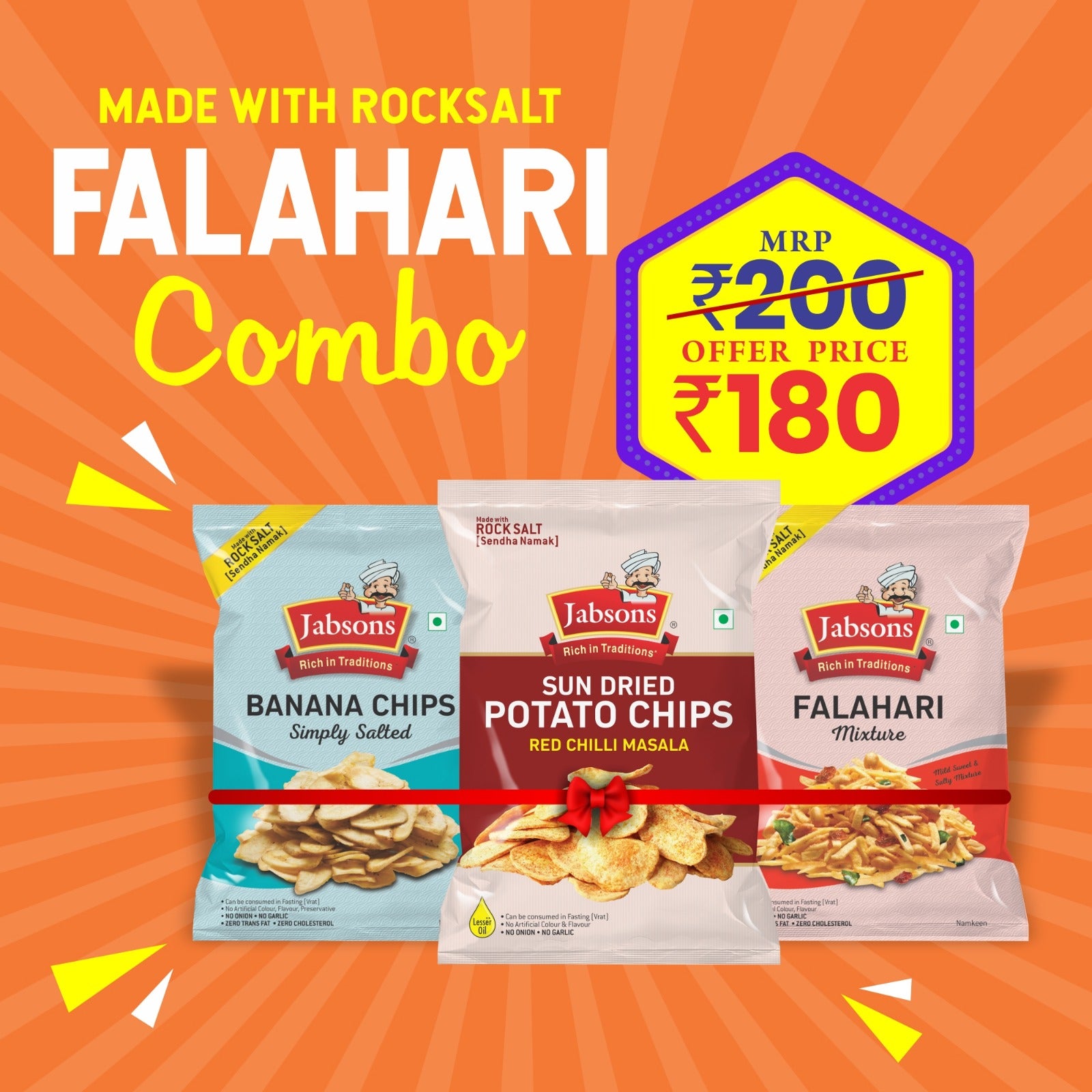 Vrat falahari Namkeen combo