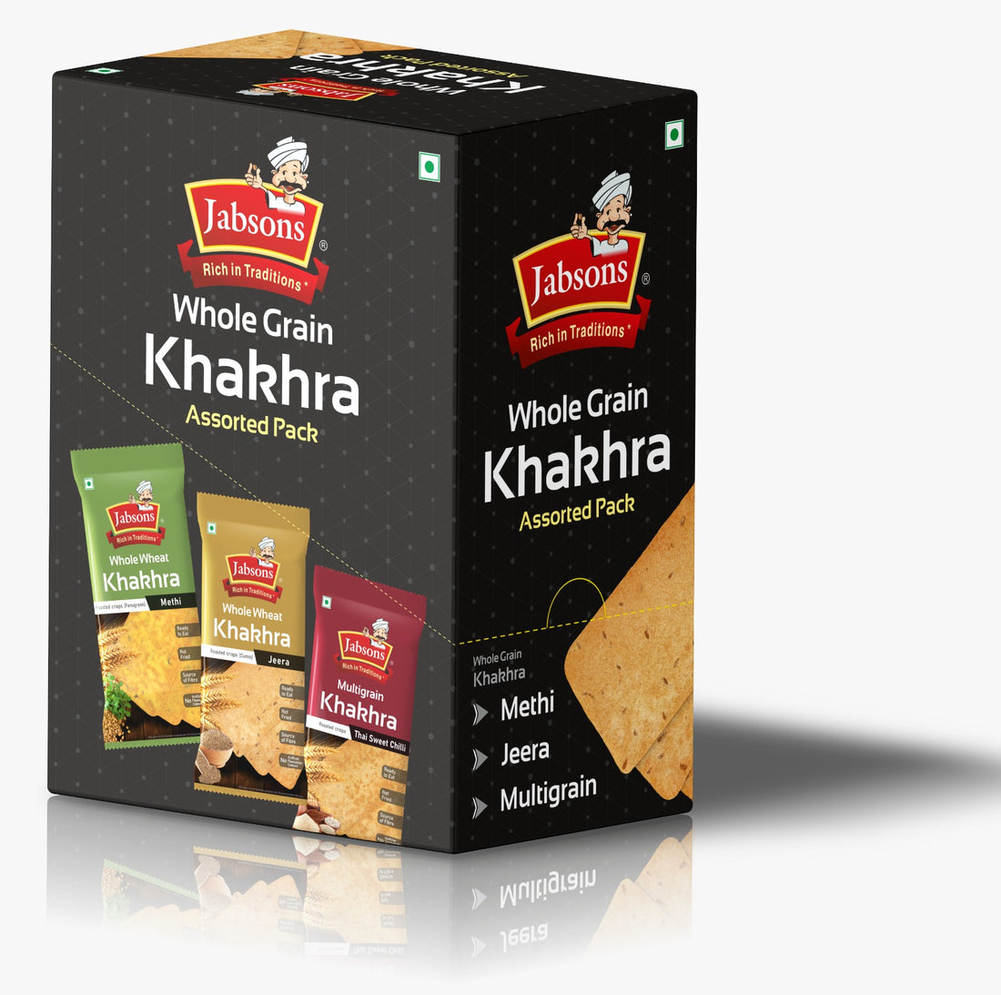 Whole Grain Khakhra - Assorted Pack - 800 g