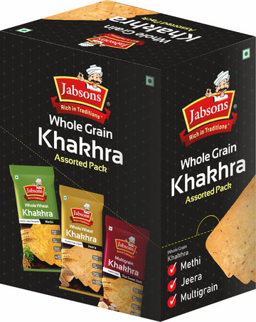 Whole Grain Khakhra - Assorted Pack - 800 g