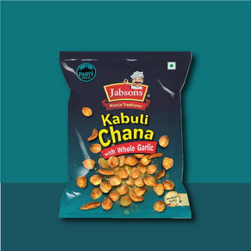 Kabuli Chana with Whole Garlic