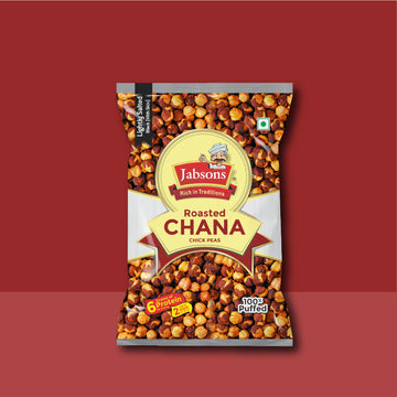 Roasted Chana-Black Salted (Mahabaleshwar Black Chana)