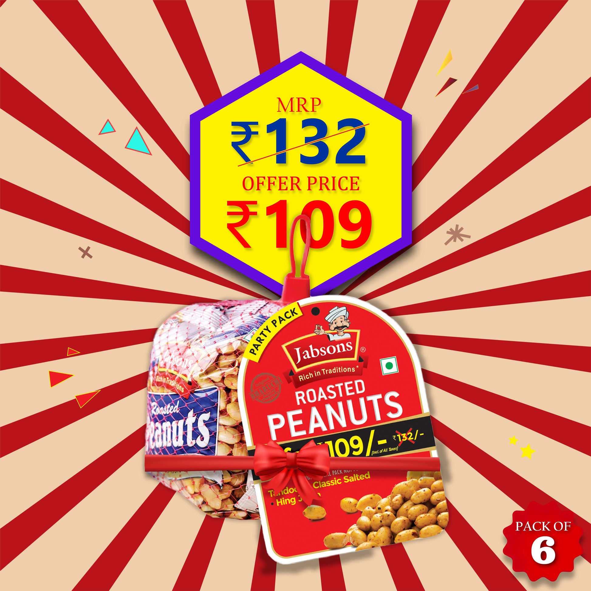 Assorted Peanuts Pack