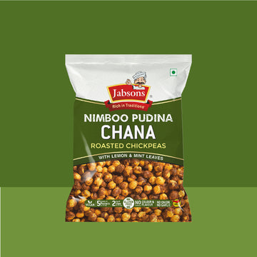 Roasted Chana-Nimboo Pudina